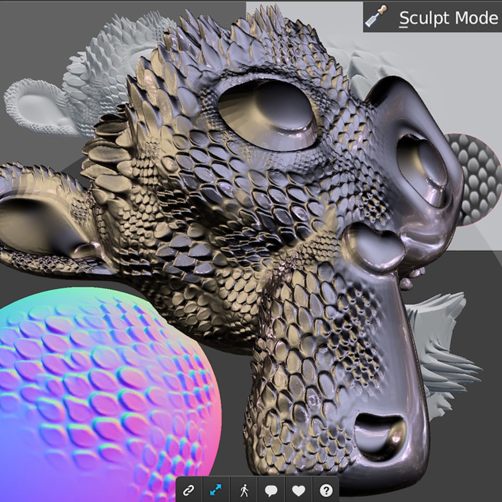 Dragonscale Brush preview image 4